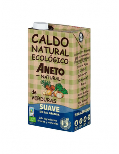 Aneto Natural - CAJA CALDO DE VERDURAS SUAVE ECOLOGICO 6 X 1 L. ANETO
