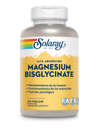 BISGLYCINATE MAGNESIO - 120 VEGCAPS