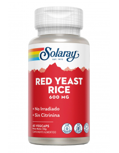 Solaray - RED YEAST RICE - 45 VEGCAPS