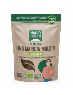 Naturgreen - NATURGREEN LINO MARRON MOLIDO SIN GLUTEN BIO 150 GRS