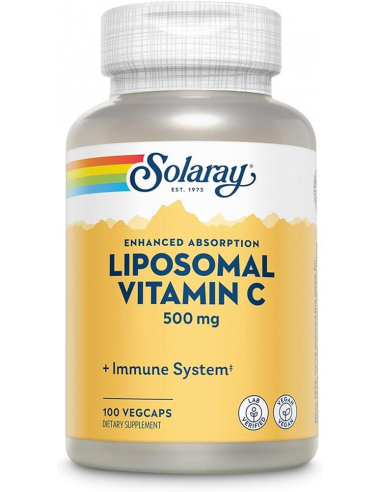 LIPOSOMAL VITAMINA C 500 MG - 100 VEGCAPS