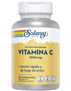 Solaray - VITAMINA C 1000 MG A/R - 100 COMPRIMIDOS