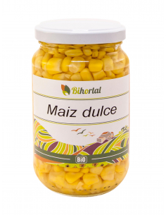 BIHORTAL - MAIZ EN CONSERVA BIO 244 GR BIHORTAL