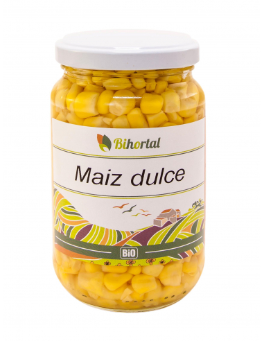 MAIZ EN CONSERVA BIO 244 GR BIHORTAL