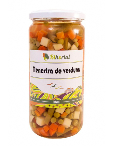 BIHORTAL - MENESTRA DE VERDURAS 450GR  BIO BIHORTAL