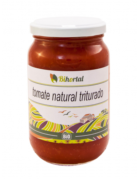 BIHORTAL - TOMATE NATURAL TRITURADO BIO 345 GR BIHORTAL