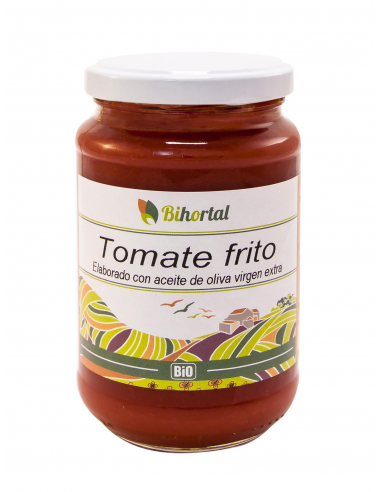 TOMATE FRITO CASERO CON ÁGAVE BIO 345 GR BIHORTAL