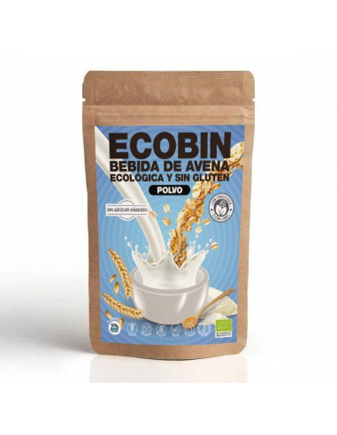 ECOBIN Bolsa doypack 400 g BEBIDA DE AVENA POLVO ECO SIN GLUTEN  