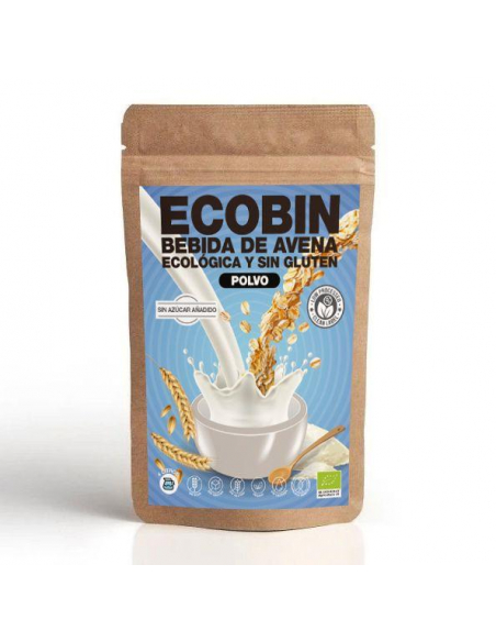 Avebin - ECOBIN Bolsa doypack 400 g BEBIDA DE AVENA POLVO ECO SIN GLUTEN