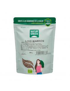 Naturgreen - NATURGREEN LINO MARRON BIO 225 GRS