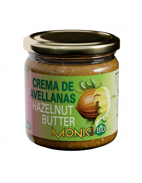 MONKI - MONKI CREMA DE AVELLANAS 330 GR SIN SAL REF. 762340