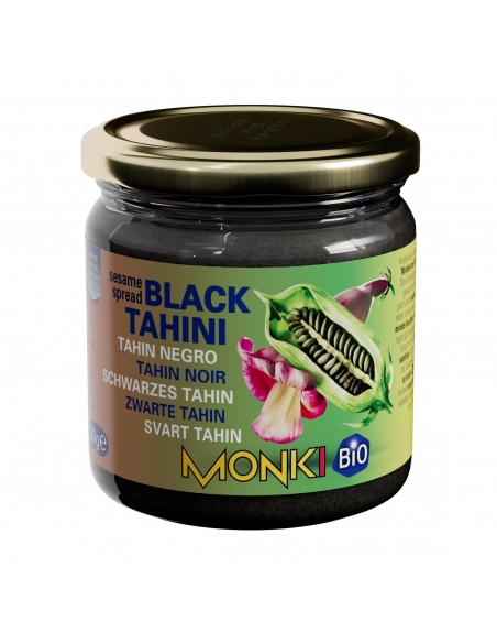 MONKI - MONKI TAHIN NEGRO 330 GR SIN SAL REF. 762376