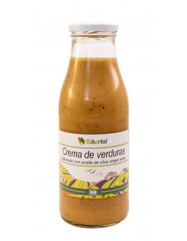 CREMA DE VERDURAS TRADICIONAL BIO 500 ML  BIHORTAL