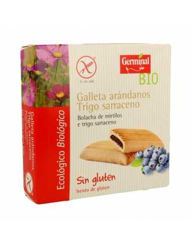 LA FINESTRA SUL CIELO - GALLETAS DE TRIGO SARRACENO CON ARANDANOS BIO SIN GLUTEN 200 GRS. GERMINAL