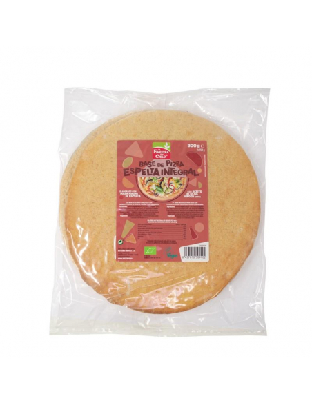 LA FINESTRA SUL CIELO - BASE PARA PIZZA DE ESPELTA INTEGRAL(DOS BASES) BIO 300 GRS. LA FINESTRA SUL CIELO