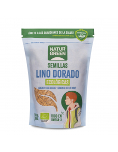 Naturgreen - NATURGREEN SEMILLAS DE LINO DORADO SIN GLUTEN BIO 500 GRS.