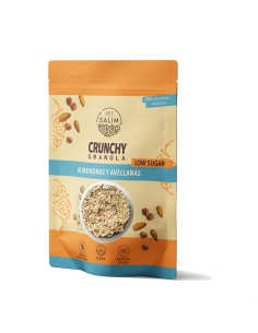 Ecosalim - CRUNCHI GRANOLA ALMENDRAS Y AVELLANAS LOW SUGAR 375 GRS.