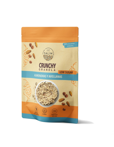 Ecosalim - CRUNCHI GRANOLA ALMENDRAS Y AVELLANAS LOW SUGAR 375 GRS.