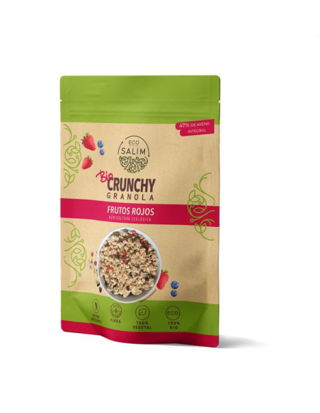 Ecosalim - BIO CRUNCHI GRANOLA AVENA FRUTOS ROJOS 250 GRS. ECOSALIM