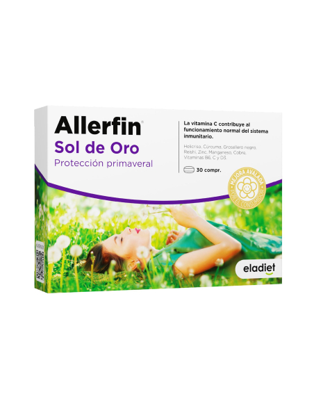 Eladiet - SOL ORO ALLERFIN 30 COMPRIMIDOS