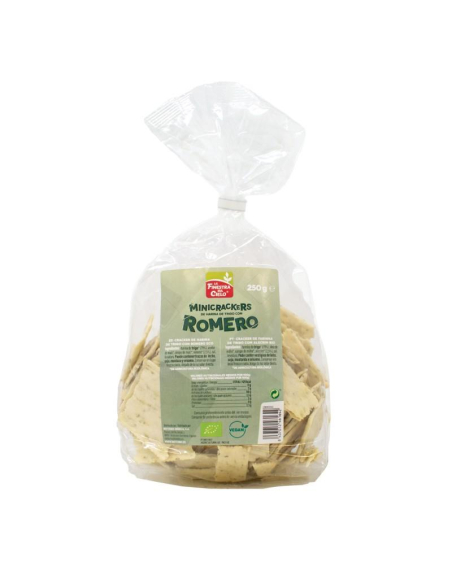 LA FINESTRA SUL CIELO - MINI CRACKERS DE TRIGO CON ROMERO 250 GRS. LA FINESTRA SUL CIELO