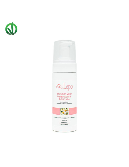 Lepo - MOUSSE LIMPIADOR FACIAL DELICADO CON PREBIOTICOS 150 ML