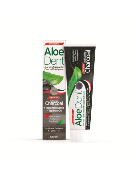 Madal Bal - DENTIFRICO ALOE VERA CON CARBON ACTIVO 100 ML.