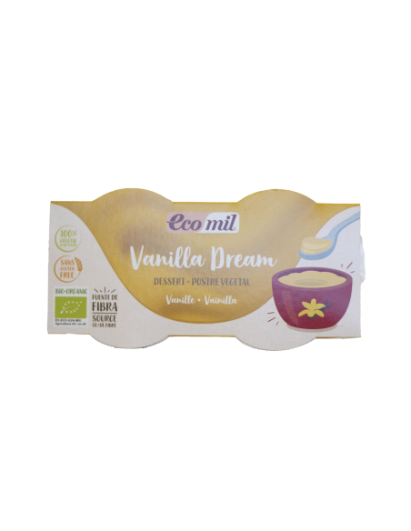Ecomil - ECOMIL POSTRE VAINILLA DREAM 2 X 125 GRS.