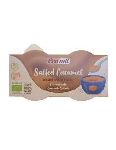 Ecomil - ECOMIL POSTRE CARAMELO SALADO 2 X 125 GRS.
