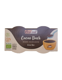 Ecomil - ECOMIL POSTRE CACAO DARK 2 X 125 GRS.