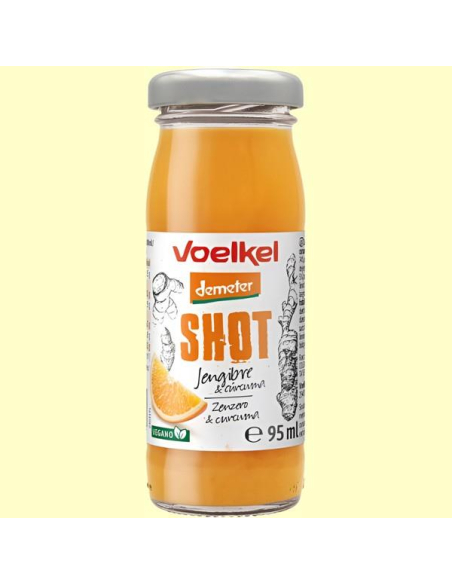 LA FINESTRA SUL CIELO - SHOT DE JENGIBRE Y CURCUMA DEMETER BIO 95 ML. VOELKEL