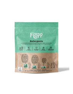 Flopp - FLOPP DETERGENTE  ECOLÓGICO TODO TIPO DE ROPA 16 CÁPSULAS DOYPACK - ECOLABEL