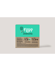 Flopp - FLOPP DETERGENTE  ECOLÓGICO TODO TIPO DE ROPA 70 CÁPSULAS ESTUCHE - ECOLABEL 2