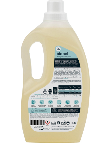Biobel 0% - DETERGENTE BIOBEL 0% 1,5 LITROS (REF. 6807)