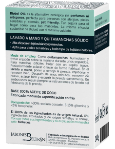 Biobel 0% - JABON PASTILLA COCO BIOBEL 0% 240 GRS. (REF.6308) 2