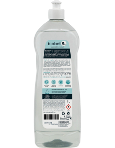Biobel 0% - LAVAVAJILLAS MANUAL BIOBEL 0% 1 Litro  (REF.6507) 2