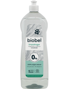 Biobel 0% - LIMPIAHOGAR CONCENTRADO BIOBEL 0% 1 LITRO (REF.6937)