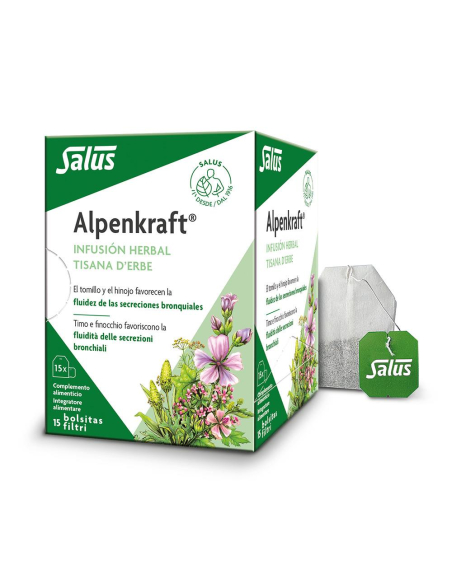Salus - ALPENKRAFT INFUSION 15 BOLSITAS