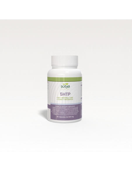 Sotya - SOTYA TRIPTOFANO 5-HTP +B6+BIOTINA+MG 650 MG. 60 CAPSULAS