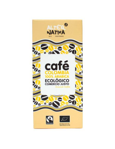 ALTERNATIVA 3 - CAFE BIO DE COLOMBIA 250 GRS. MOLIDO