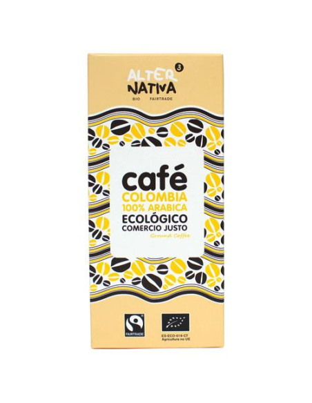 ALTERNATIVA 3 - CAFE BIO DE COLOMBIA 250 GRS. MOLIDO