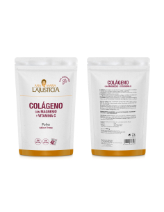 Ana María la Justicia - COLAGENO CON MAGNESIO Y VIT. C  SABOR FRESA POLVO Doypack 350 GRS. ANA MARIA