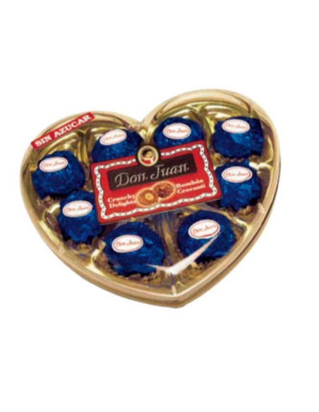 Don Juan - BOMBON CROCANTI CORAZON SIN AZÚCAR 100 GRS.