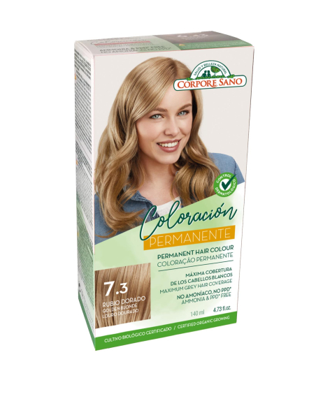 Corpore Sano - TINTE Nº 7.3 RUBIO DORADO