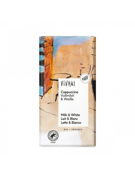 Vivani Chocolat - VIVANI CHOCOLATE CAPUCHINO100 GR. BIO