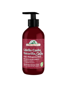 Corpore Sano - MASCARILLA COLOR CABELLOS CAOBA 280 ML.