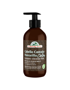 Corpore Sano - MASCARILLA COLOR CABELLOS CASTAÑOS 280 ML.