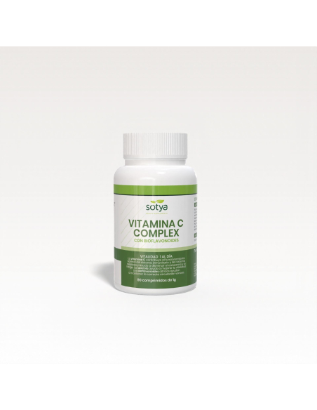 Sotya - VITAMINA C COMPLEX Con Bioflavonoides 1 GR. 90 COMPRIMIDOS 1 al día