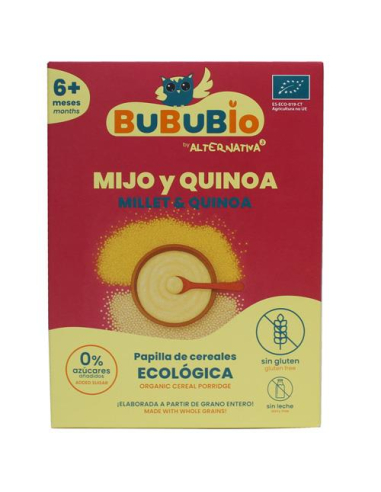 ALTERNATIVA 3 - PAPILLA DE MIJO Y QUINOA SIN GLUTEN BIO 200 GRS. ALTERNATIVA 3