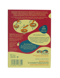 ALTERNATIVA 3 - PAPILLA DE MIJO Y QUINOA SIN GLUTEN BIO 200 GRS. ALTERNATIVA 3 2